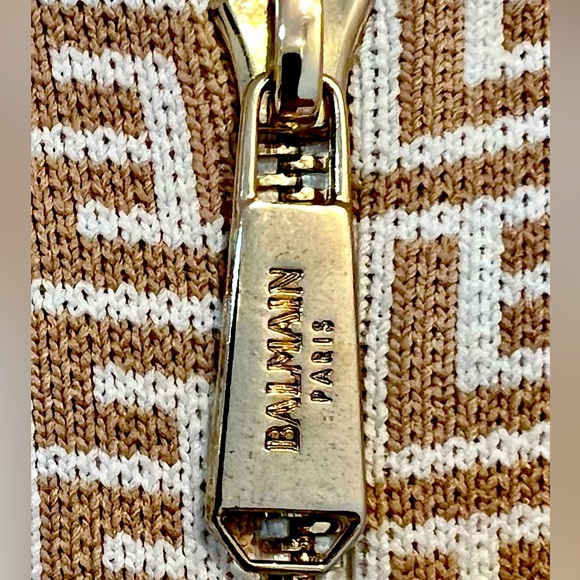 Authentic Balmain Monogram Bodycon Dress. Steal! - Picture 10 of 10